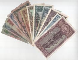 1932-1946. 10P - 1.000.000.000MP (12xklf) T:XF-F közte szép papír