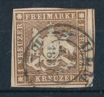 Német államok - Württemberg 1859 Forgalmi érték Mi 11 (Mi EUR 130.-)