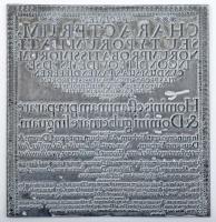 Janson, Anton: Specimen characterum seu typorum latinorum probatissimorum... c. könyv feltehetőleg f...