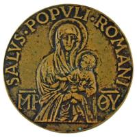 Vatikán ~1949. "XII. Pius pápa" bronz emlékérem. Szign.: Aurelio Mistruzzi (88mm) T:VF pat...