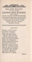 Őszi harmat után. Istenes, vitézi és virágénekek, mellyeket Balassi Bálint és egyéb neves s névtelen...