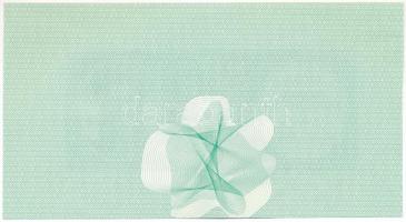 1943. 10P tervezet próbanyomata, csak előlapi nyomat, utánnyomás Dr. Gara Miklós (szerk.): Nyomdaipa...