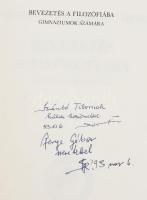 Szabó Árpád - Ferge Gábor: Bevezetés a filozófiába gimnáziumok számára. A két szerző, Szabó Árpád (1...