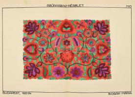 Bogár Mária (-), kb. 32 db mű: Sárközi, drávamelléki, mezőkövesdi, torockói, buzsáki, somogyi és egy...