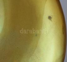 Zsolnay kisplasztika - Lendület. Terv.: T Surányi Anna. Eozin mázakkal bevont öntött finomfajansz. J...