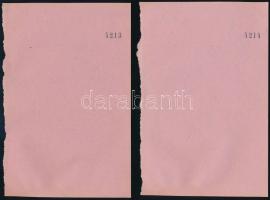 cca 1940 4 db kitöltetlen Palló Ernő első pestszentlőrinci szesz-ecetgyára számla