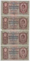 1932. 50P (4x) mind különféle sorozatszámmal T:F Adamo P14