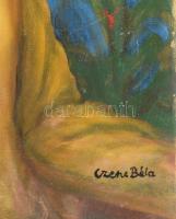 Czene Béla jelzéssel: Női portré. Olaj, vászon. 60x50 cm