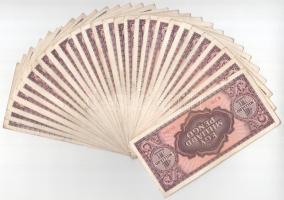 1946. 1.000.000.000P (29x) néhány darab kivételével mind különféle sorozatszámmal "R 130 - R 33...