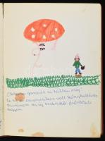 cca 1925-1980 4 db emlékkönyv, vegyes állapotban