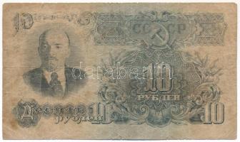 Szovjetunió 1947. 10R T:F,VG Soviet Union 1947. 10 Rubles C:F,VG Krause P#225