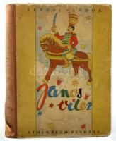 Petőfi Sándor: János vitéz. Magyar Kincsek I. Magyarkuti Béla rajzaival. Bp., Athenaeum. Kiadói félvászon kötés, viseltes állapotban.