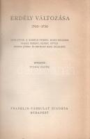 Erdély öröksége I-X. Erdélyi emlékírók Erdélyről. Ravasz László bevezetésével. Cs. Szabó László közr...