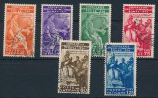 Vatikán 1935 Mi 45-50 (Mi EUR 150.-)