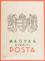 1939 Magyar Királyi Posta díszes távirata, Biczó András (1888-1957): Magyar Lakodalom című képével, 27x20 cm