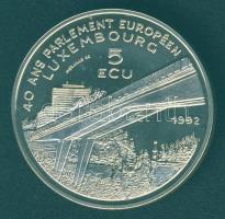 Luxemburg 1992. 5Ecu "40 éves az Európai Parlament" T:BU