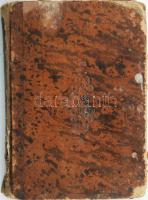 Machsor. Lemberg, 1901, W. Kübler. Félvászon kötés, gerinc szakadt, molyrágta, viseltes állapotban