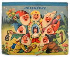 V. Kubasta: Hófehérke. Prága, 1961, Artia. Térbeli mesekönyv. Félvászon-kötés, sérült borítóval, tér...