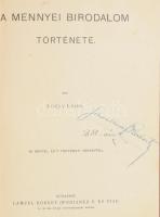 Lóczy Lajos (1849-1920): A Mennyei Birodalom története. A Magyar Földrajzi Társaság Könyvtára II. Bp...