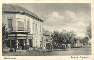 Pélmonostor Kossuth street with convenience store