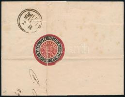 1867 5kr on cover with full content "SCHAESSBURG" - Wien 1867 5kr teljes tartalmú levélen ...