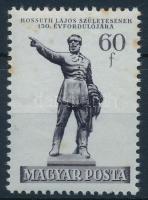 1952 Kossuth Lajos (II.) 60f IV vízjellel (rozsdafoltok / stain spots)