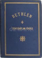 Biró Zoltán, gelsei: Bethlen. Történelmi eposz. (Dedikált!) Dr. Pekár Gyula előszavával. Bp., 1930, Bethlen Történelmi Eposz Kiadó-társaság, 191+(1) p. Egyetlen kiadás. Oldalszámozáson belül egészoldalas, fekete-fehér képekkel. Kiadói aranyozott egészvászon-kötés, nagyrészt jó állapotban, néhány kissé foltos lappal. Az elülső szennylapon a szerző, Gelsei Biró Zoltán (1874-1942) egészoldalas dedikációjával: ,,Tiszteletpéldány. Nagyságos Mártonffy Géza p. iskolai igazgató úrnak, ínséges hazánk bús korszakában a magyar tanügy jeles apostolának, szebb magyar-idők egyetlen nemzeti reménységének, mélyen hódoló tiszteletével [...] a szerző&quot;