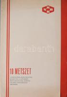 1961 10 metszet. A Kisgrafika Barátok Köre kiadványa a lipcsében megtartott VIII. Európai Exlibris Kongresszus emlékére. Gross Arnold, Menyhárt József, Bordás Ferenc, Gácsi Mihály, Drahos István, Varga Mátyás, Fery Antal, Kopasz Márta. Sterbencz Károly, Stettner Béla. Bp.,1961,(Gyoma, Békés megyei Nyomdaiipari V. Gyomai Nyomdájában-ny.), 10 t. (ex libris-szek.) Kiadói kissé sérült és kissé foltos papírmappában. Számozott (400/59.) példány.