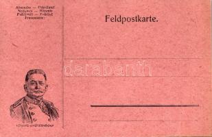 Conrad v. Hötzendorf - Feldpostkarte