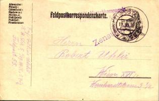 1916 Ferenc József / Franz Joseph - Feldpostkorrespondenzkarte (EK)