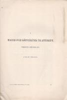 Treitz Péter: 
Magyar-óvár környékének talajtérképe.
Budapest, 1896. Franklin-Társulat könyvnyomdá...