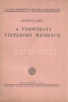 Mosonyi Emil:  A visóvölgyi víztározó medence. Különnyomat a Magyar Mérnök- és Építész-egylet Közlönye 1944. évi 9. számából. Budapest, 1944. Stádium Sajtóvállalat Rt. 23 + [1] p. + 2 térkép (kihajtható). Egyetlen kiadás. Mosonyi Emil (1910-2009) vízépítő mérnök nagyszabású mérnöki terve a Kárpátok folyóinak energetikai hasznosítására. A szerző a kárpátaljai bevonulást és Észak-Erdély visszatérését követően (1939-1940) határozott fantáziát lát abban, hogy a Tisza mellékfolyóinak felső szakaszán, a máramarosi Kárpátokban duzzasztóművek épüljenek, az Alföldön pedig megépüljön az öntözést is lehetővé tevő tiszalöki duzzasztórendszer. A mellékelt térképvázlatokon a szabályozás mérnöki részletei. A tervezetből kizárólag az amúgy már jó évszázada tervezett tiszalöki vízmű valósult meg, a többi részletet az utódállamok figyelmen kívül hagyták. (A M. Kir. Vízierőügyi Hivatal közleményei, 2. füzet.) Fűzve, kiadói borítóban. Jó példány.