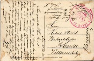 1916 Deck Mittschiff - Kriegsmarine / WWI Austro-Hungarian Navy, K.u.K. , mariners on board. Phot. A...