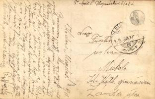 Hajmáskér, Magyar katona lóháton / Hungarian military, soldier with horse. photo (szakadás / tear)