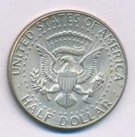 Amerikai Egyesült Államok 1968D 1/2$ Ag "Kennedy" T:XF patina USA 1968D 1/2 Dollar Ag &quo...