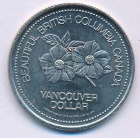 Kanada / Brit Kolumbia 1976. 1$ &quot;Vancouver Dollar&quot; Ni T:AU Canada / British Columbia 1976. 1 Dollar &quot;Vancouver Dollar&quot; Ni C:AU