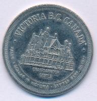 Kanada / Victoria 1977. 1$ Craigdarroch Castle Ni T:AU Canada / Victoria 1977. 1 Dollar Craigdarroch Castle Ni C:AU