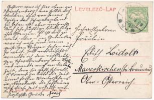 1909 Budapest II. Fogaskerekű vasútállomás és Friedman J. fogaskerekű állomás vendéglője, étterem be...