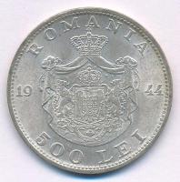 Románia 1944. 500L Ag "I. Mihály" T:XF patina
Romania 1944. 500 Lei Ag "Mihai I"...