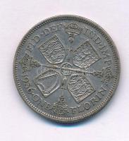 Nagy-Britannia 1936. 1Fl Ag "V. György" T:VF patina 
Great Britain 1936. 1 Florin Ag &quo...
