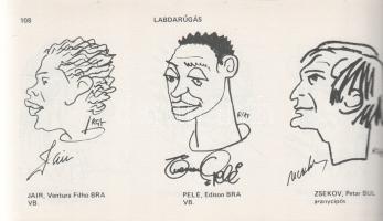 Rózsahegyi György: 
Karikatúra stadion. (Dedikált.)
[Budapest, (1983) helyesen 1984]. (Szerző - Te...