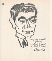 Rózsahegyi György: 
Új magyar Parnasszus. Rózsahegyi György írókarikatúrái. (Dedikált.)
[Budapest]...