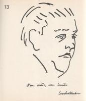 Rózsahegyi György: 
Új magyar Parnasszus. Rózsahegyi György írókarikatúrái. (Dedikált.)
[Budapest]...