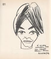 Rózsahegyi György: 
Új magyar Parnasszus. Rózsahegyi György írókarikatúrái. (Dedikált.)
[Budapest]...