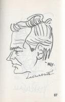 Rózsahegyi György: 
Skalpok és trófeák. Rózsahegyi György 150 kortárs karikatúrája. (Dedikált.)
[B...