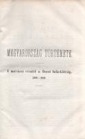 Szalay László: 
Magyarország története Szalay László által. II-V. kötet. [Négy kötetben.]
Pest, 18...