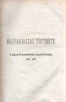 Szalay László: 
Magyarország története Szalay László által. II-V. kötet. [Négy kötetben.]
Pest, 18...