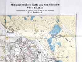 A tatabányai szénmedence bányaföldtani térképe. Összeállította és földtanilag felvette Rozlozsnik Pá...