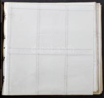 Nagy alakú képeslap album 672 férőhellyel / Big sized postcard album for 672 postcards (37,5 x 35 cm...