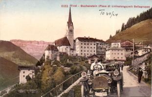 Livinallongo del Col di Lana (Buchenstein) with automobile